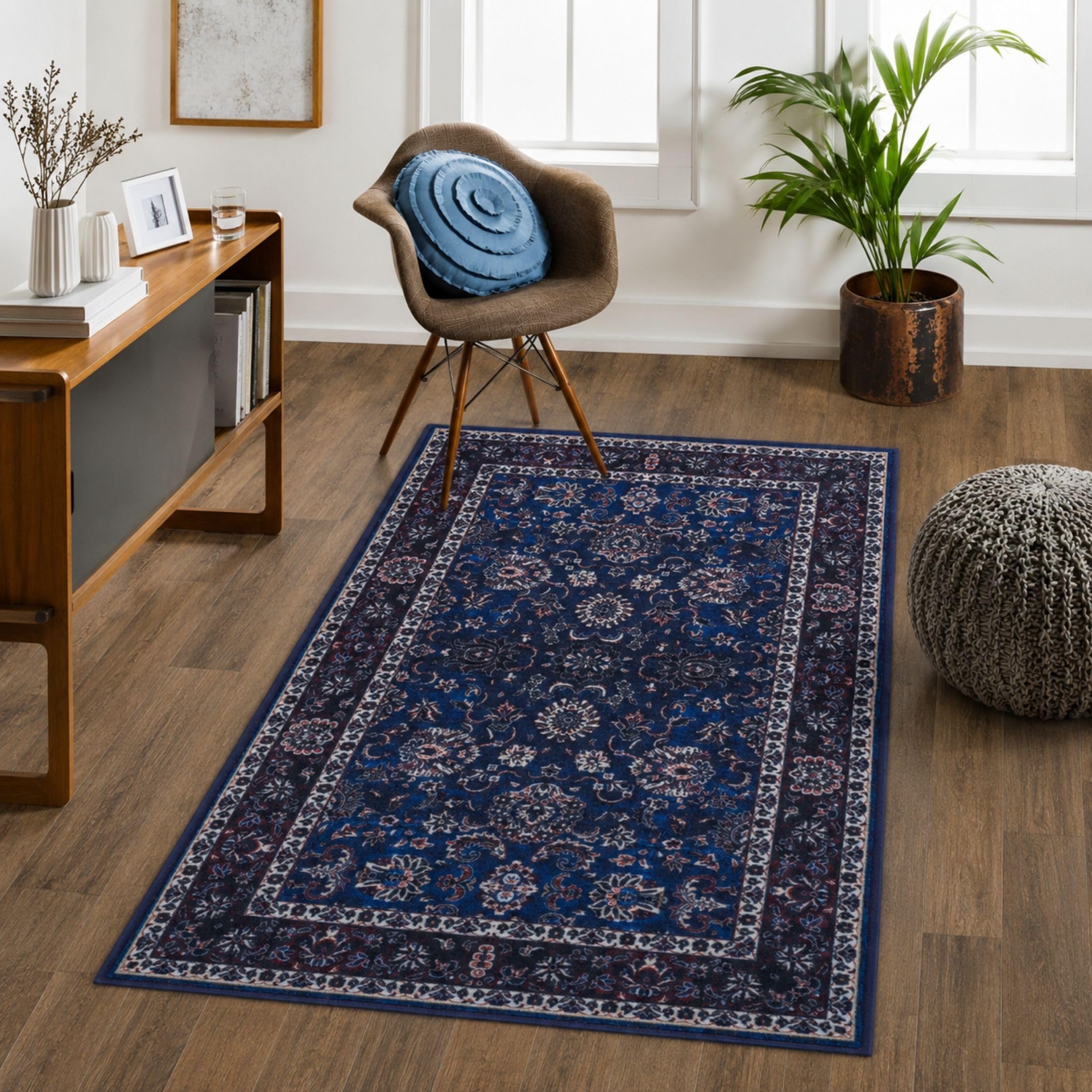 Vintage Digital Print Carpet - Soft Microfiber Rug -26 Vintage Digital Print Carpet - Soft Microfiber Rug -26
