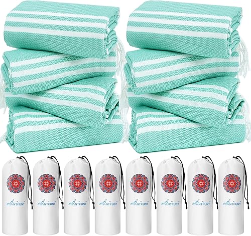 Vista 74 de 4 paquetes de toallas de playa turcas, esenciales para las vacaciones, juego de toallas de baño, piscina, natación, extragrandes, XL, grandes