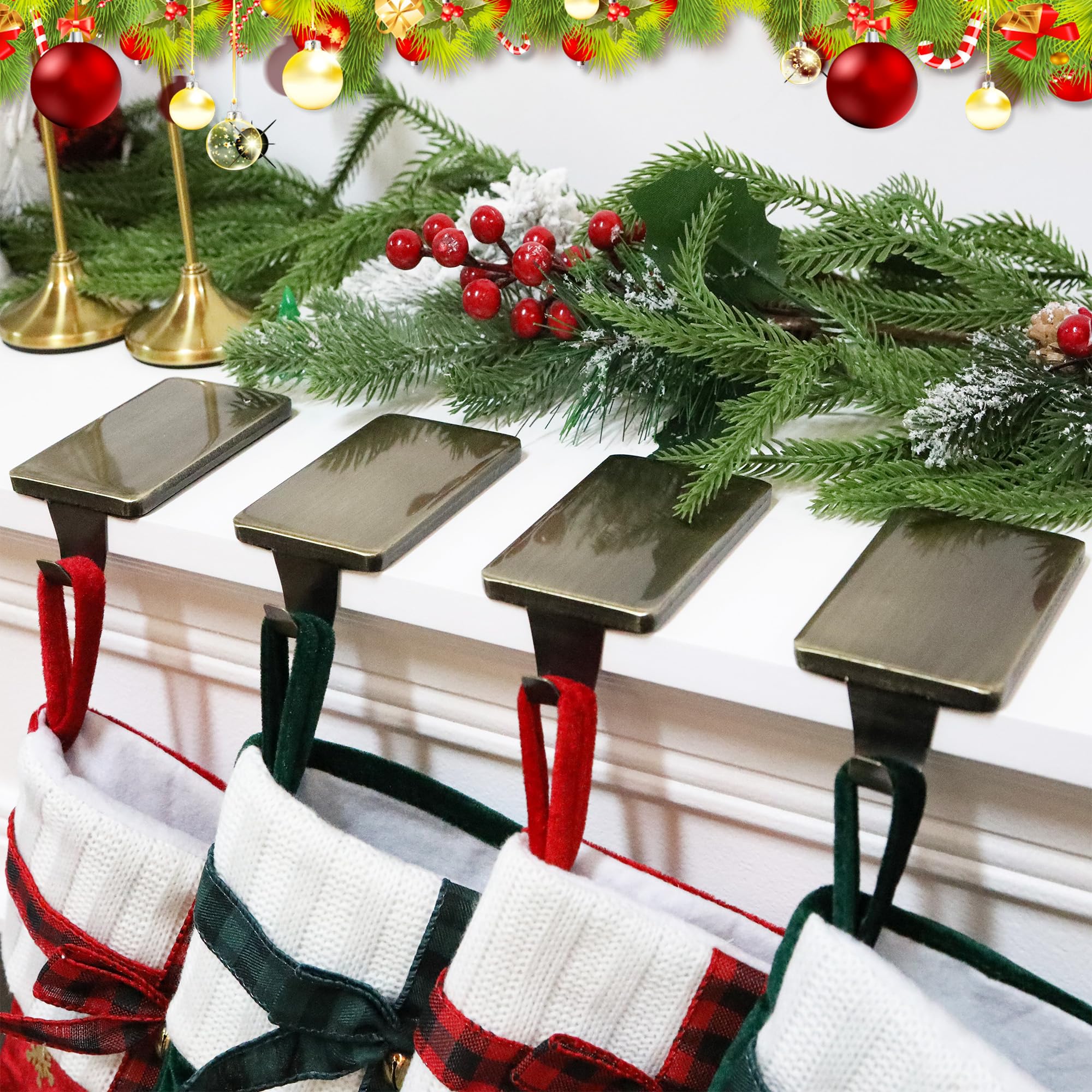 The 5 Best Stocking Holders for Mantel in 2026 1 Product photo