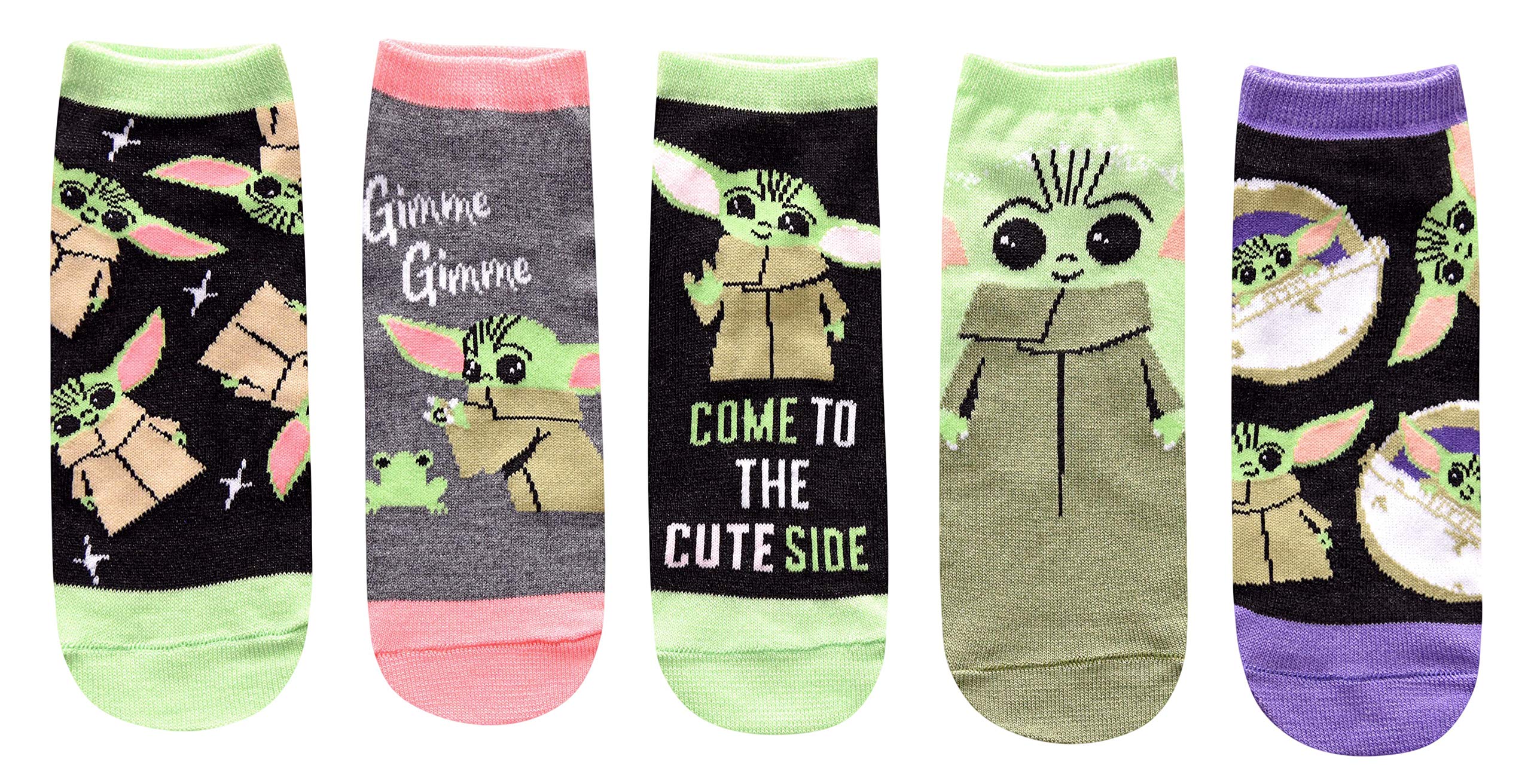 Buy Star Wars Baby Yoda Come to the Cute Side Juniors/Womens 5 Pack