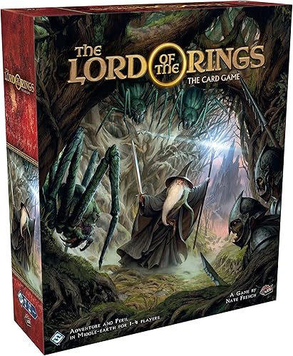 The Lord of the Rings Juego de cartas Revisado Core Set  AventuraCooperativa para adultos y adolescentes a partir de 14 años 1-4 jugadores Tiempo de
