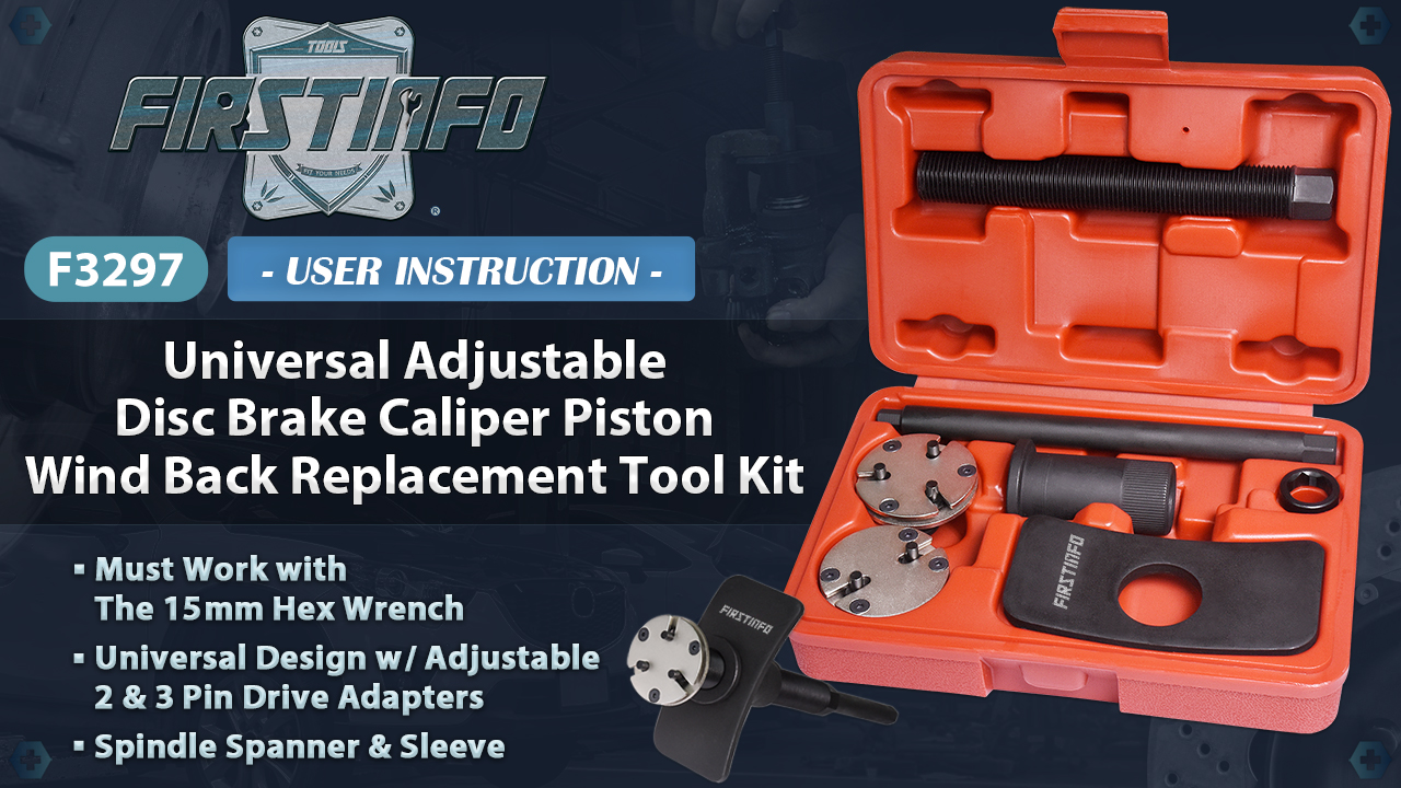 Amazon.com: FIRSTINFO F3297 Universal Auto Adjustable Disc Brake