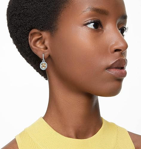 Miniatura 5 de Swarovski Collar, pendientes y pulsera Chroma Colección de joyas de cristal, acabado rodio, acabado dorado cristal rosa, cristales transparentes