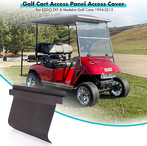 Miniatura 7 de 10L0L Cubierta de acceso al panel de acceso para carrito de golf EZGO TXT y Medalist 1994-2013, reemplaza al OEM # 71320-G01