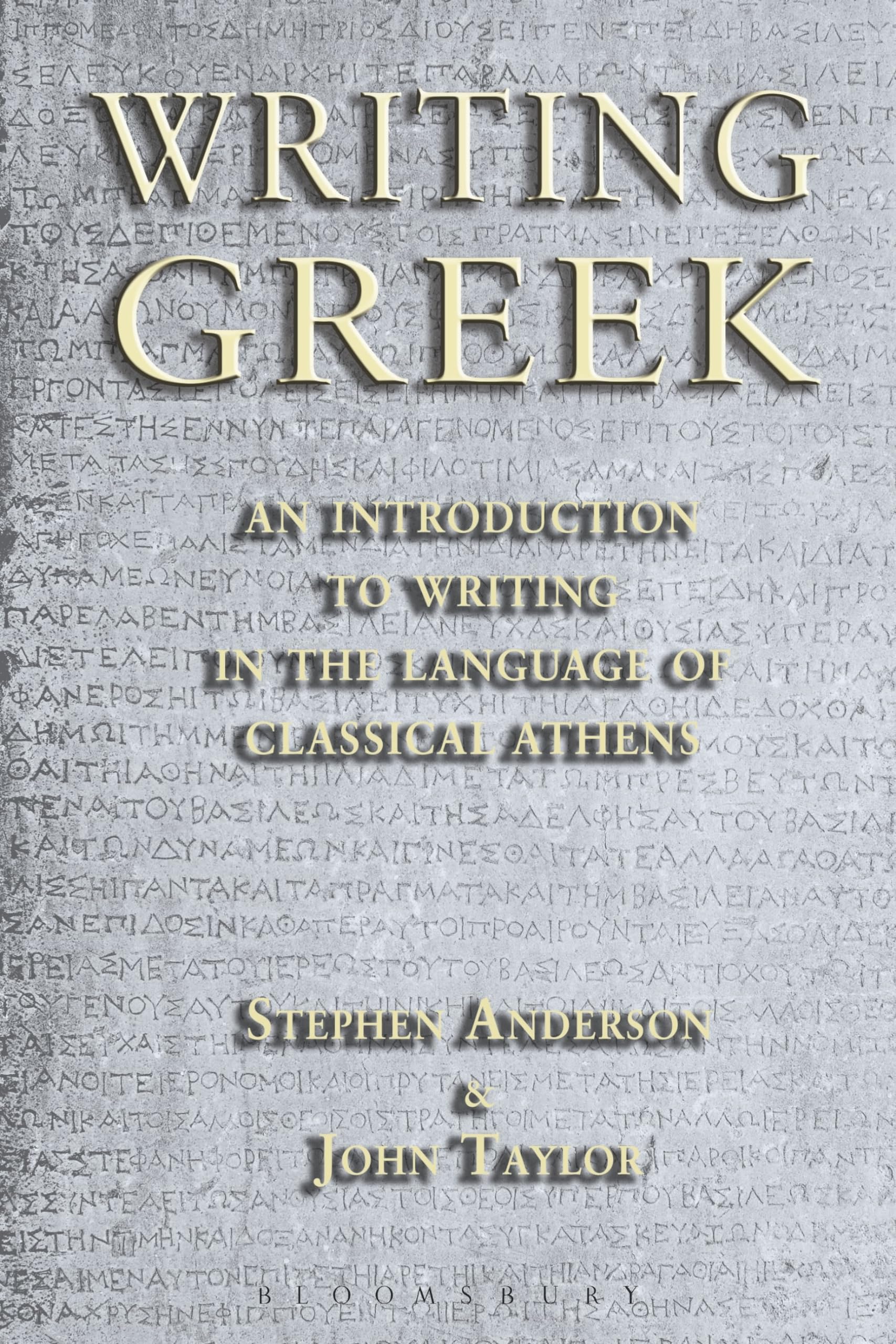 Writing Greek By John Taylor