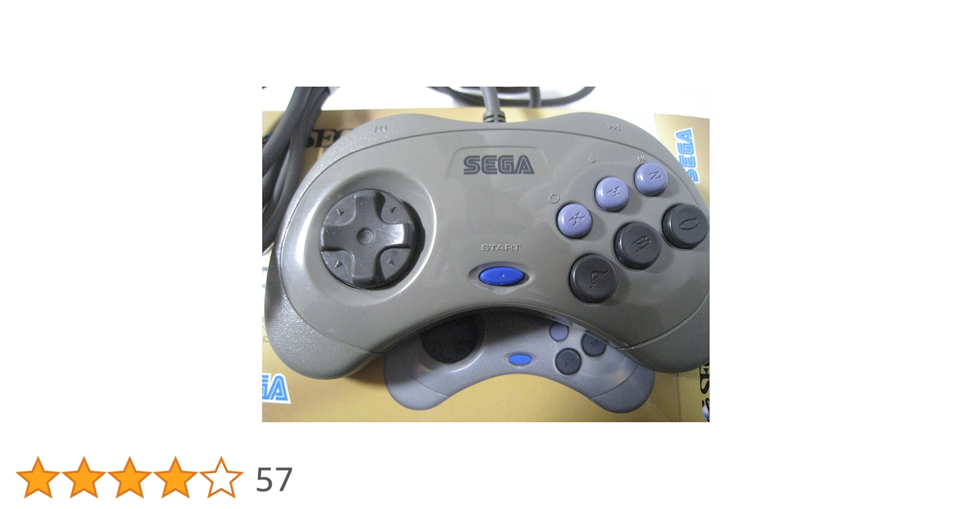 SEGA サターン コントロールパッドミストグレイ Amazon | サターン コントロールパッドミストグレイ | 本体