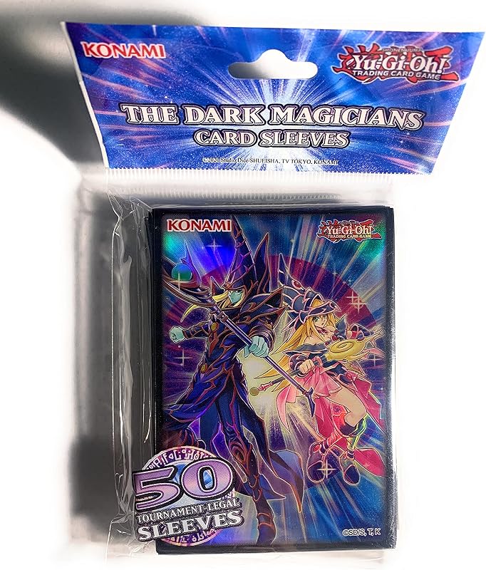 Konami YU-GI-Oh! The Dark Magicians Card Protector Sleeves (50 Count)