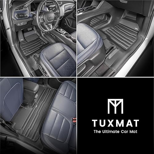 Miniatura 2 de TuxMat - Para los modelos Chevrolet Bolt EUV 2022-2023 - Alfombrillas personalizadas para automóvil - Cobertura máxima, todo tipo de clima, medida