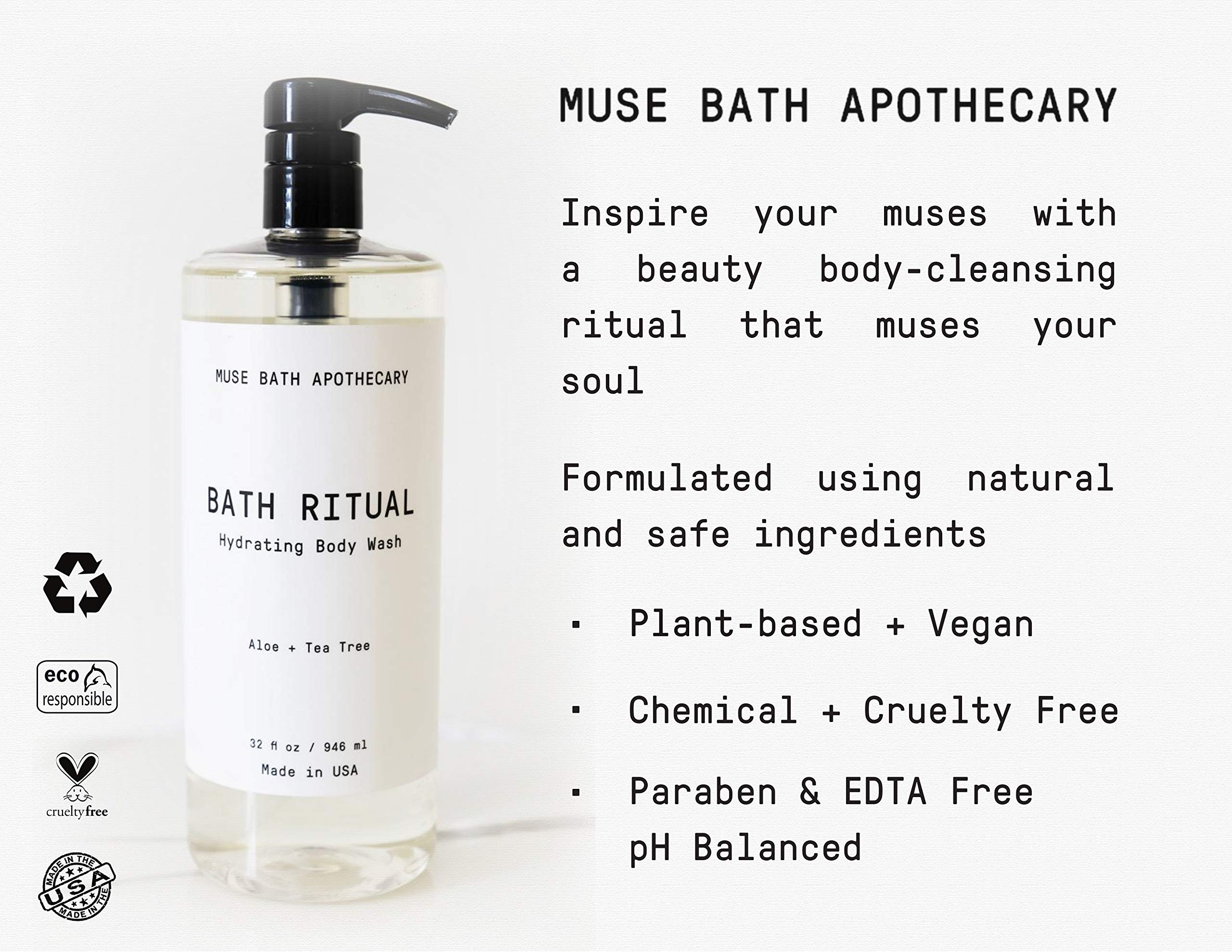 Amazon.com : Muse Bath Apothecary Bath Ritual - Aromatic and