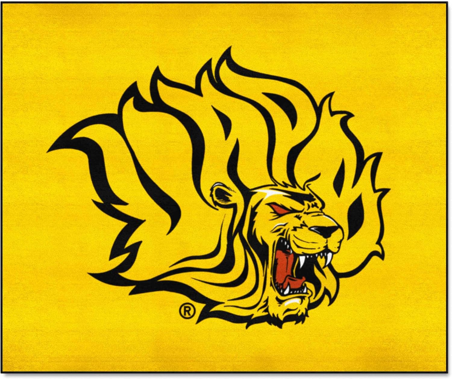 FANMATS 2469 UAPB Golden Lions Tailgater Rug - 5ft. x 6ft. Sports Fan Area Rug, Home Decor Rug and Tailgating Mat