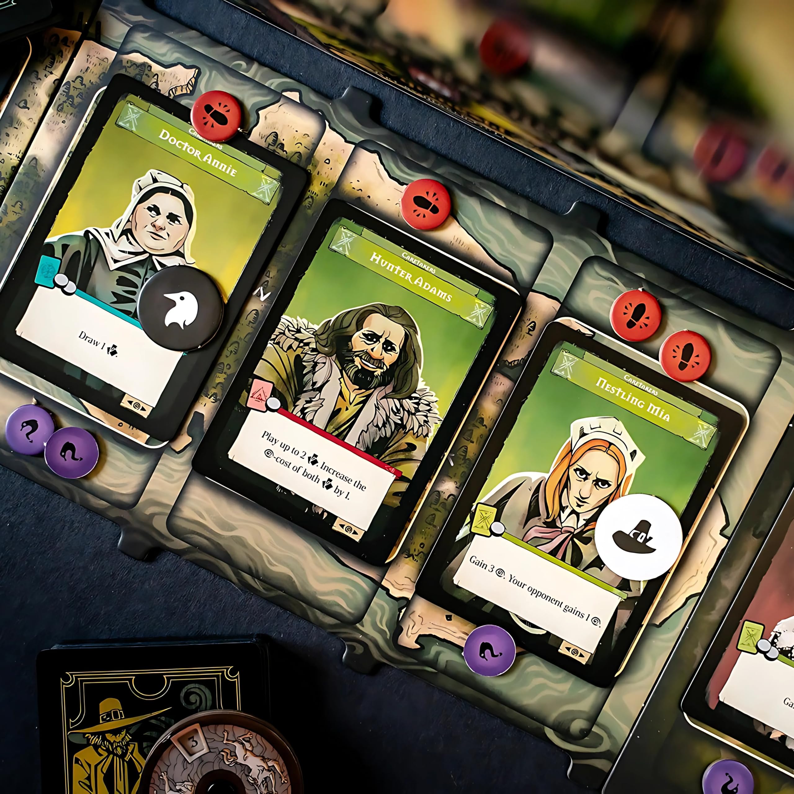 Capstone Games | Pagan Fate of Roanoke | Board Game | Base Game | 2 Players Ages 12+