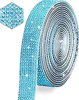 Vista 8 de Tiras autoadhesivas de diamantes de imitación de cristal para manualidades con diamantes de imitación de 0.079 pulgadas para manualidades, bodas