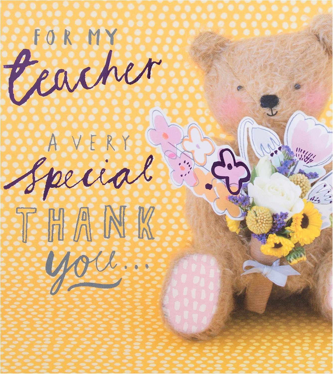 Hallmark Thank Teacher You Card”Special Thank You” Small BigaMart