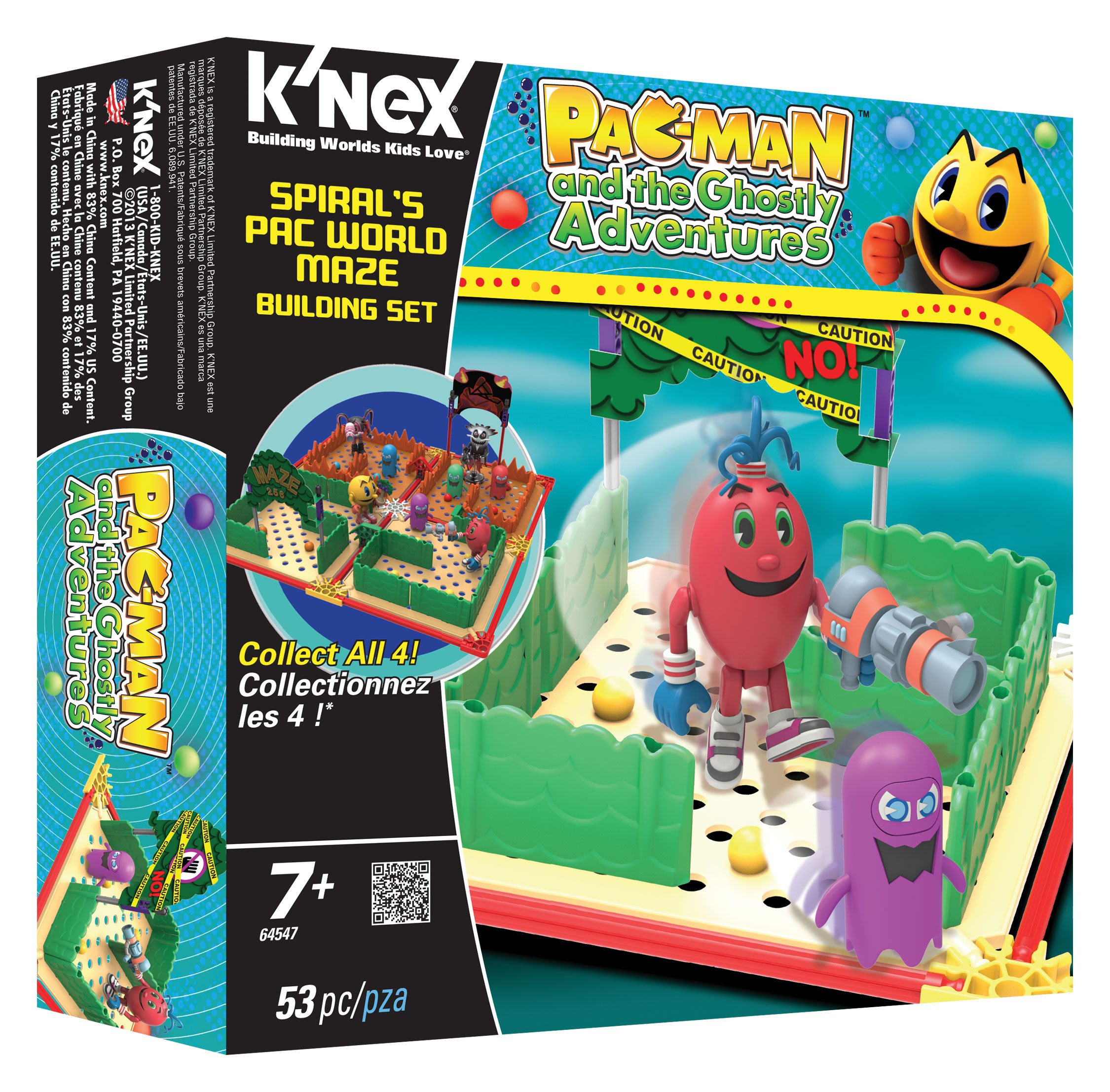 K'NEX Spiral's Pac World Maze Building Set : Amazon.co.uk