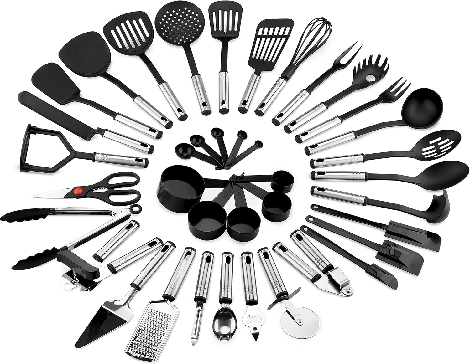 Amazon.com: Best Choice Products 39-Piece Home Kitchen All-Purpose ...