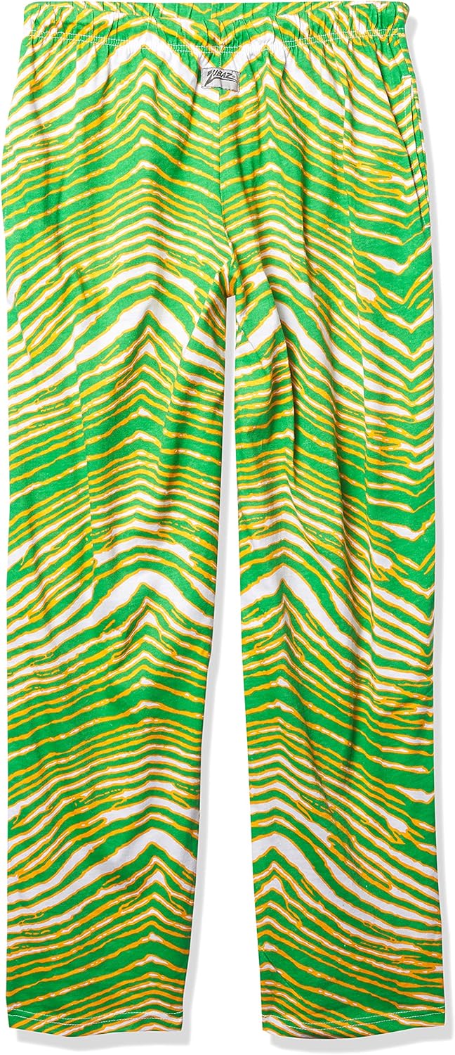 Zubaz Men's Standard Classic Zebra Printed Athletic Lounge