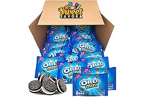 OREO Mini Chocolate Sandwich Cookies, Perfect Snack for Kids and Adults