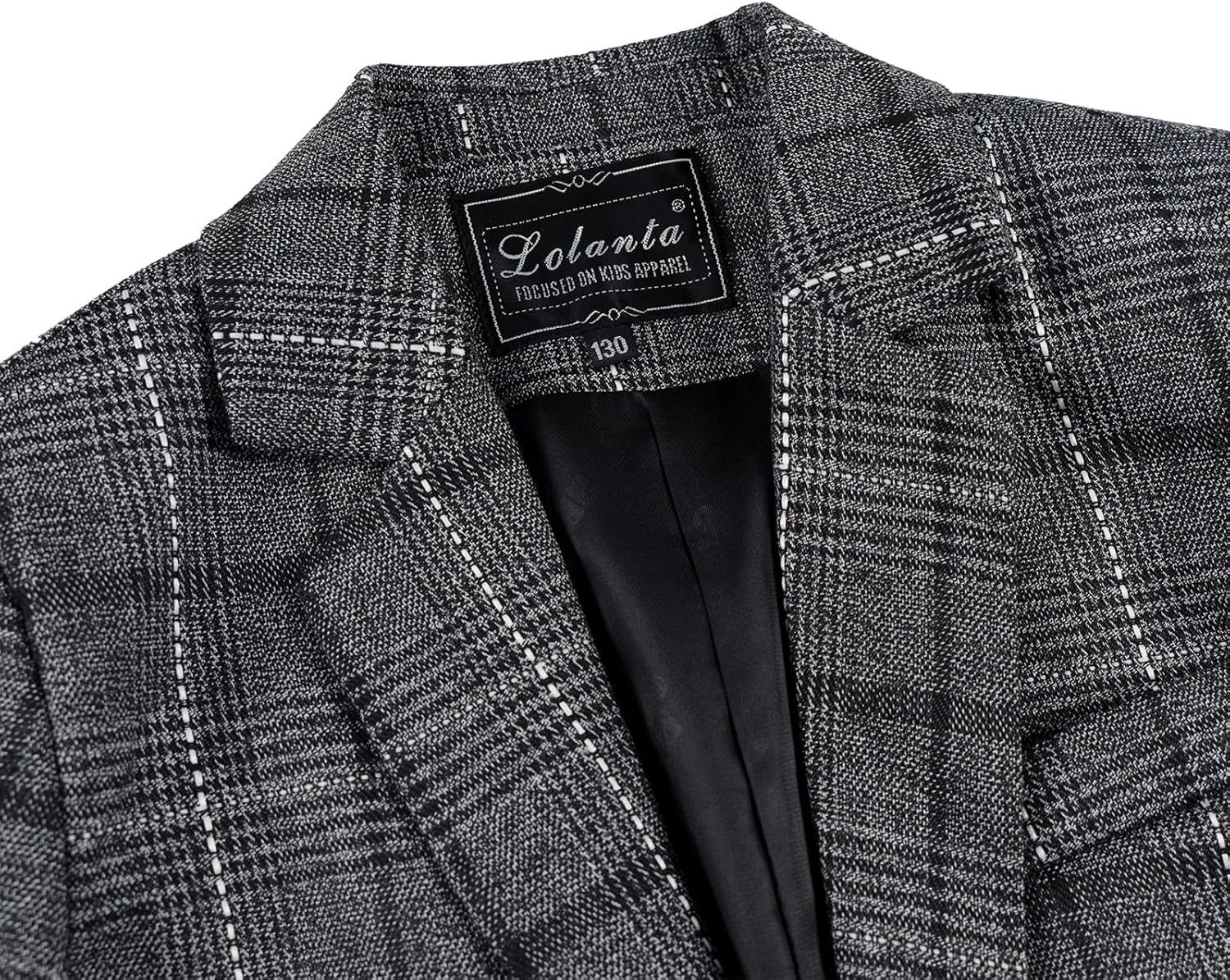 Boys Plaid Blazer Pants Set Casual Suit Classic Kids 2 Piece Sport Coats Outfits