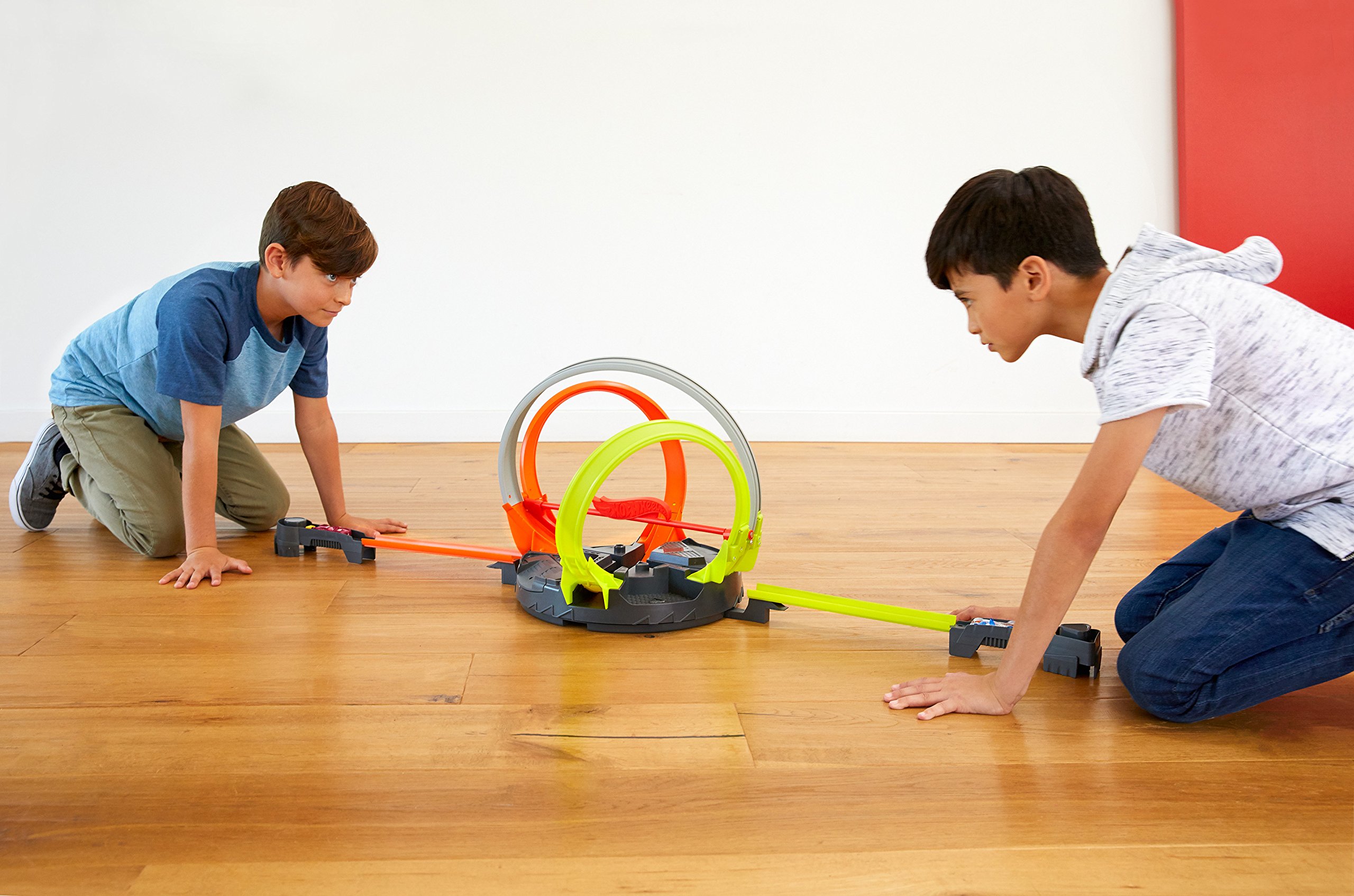 Hot Wheels Pista Megalooping Infernal, Pista de Coches de Juguete (Mattel FDF26)