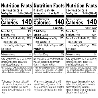 Gatorade Sports Drinks Frost Variety Pack (20 fl. oz. bottles, 24 ct.)