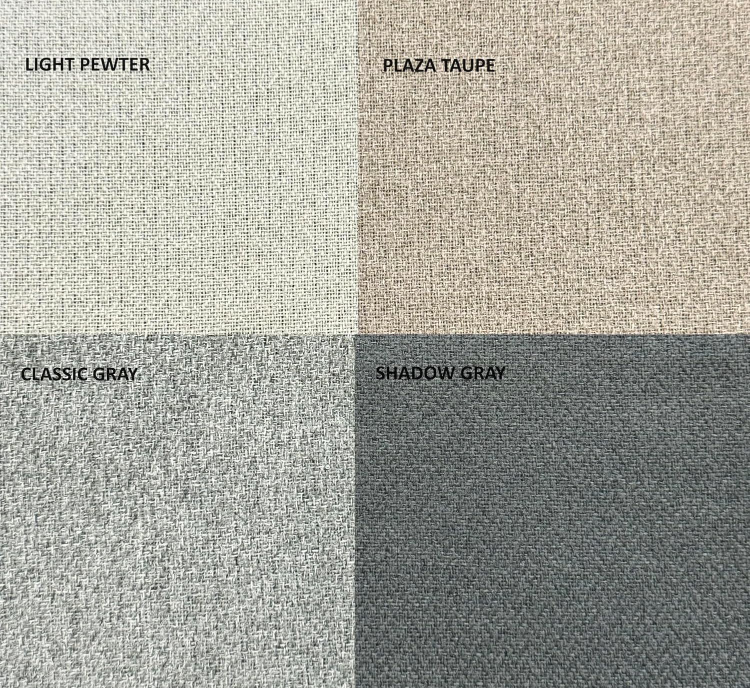 Ikiriska Extra Long 100% Total Blackout Woven Curtains (1 Panel) 7-30 ft Long. Custom Made. Hotel Quality. (50" Wx84 L, Plaza Taupe)
