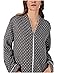 Eileen West Cotton Knit Long Sleeve Diamond Quilt Zip Robe - #4 of 4