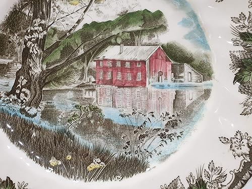 Miniatura 2 de Johnson Brothers The Friendly Village - Plato llano grande, multicolor