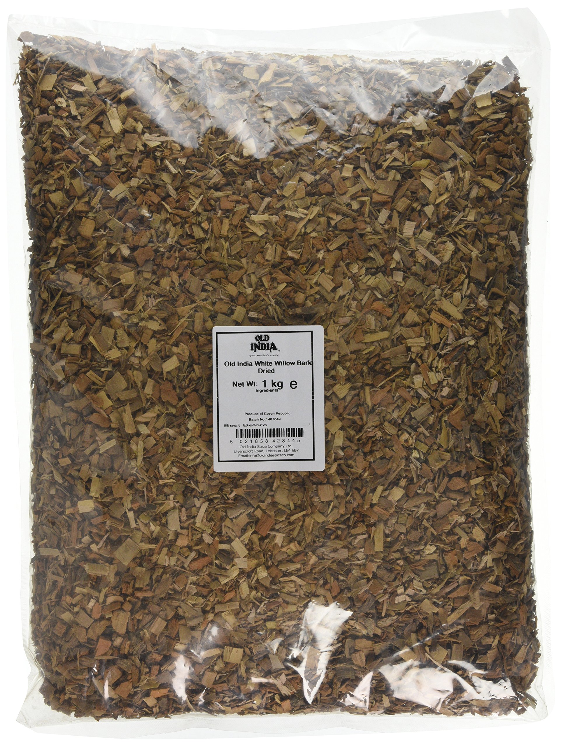 Old India White Willow Bark Dried 1 Kg