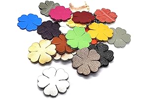 Leather Flower embellishments for Creative DIY