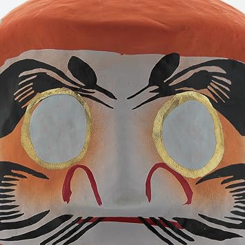 Dharma Doll - Made in Japan - Learning & Possibility (Orange, Medium 4.7 inch)