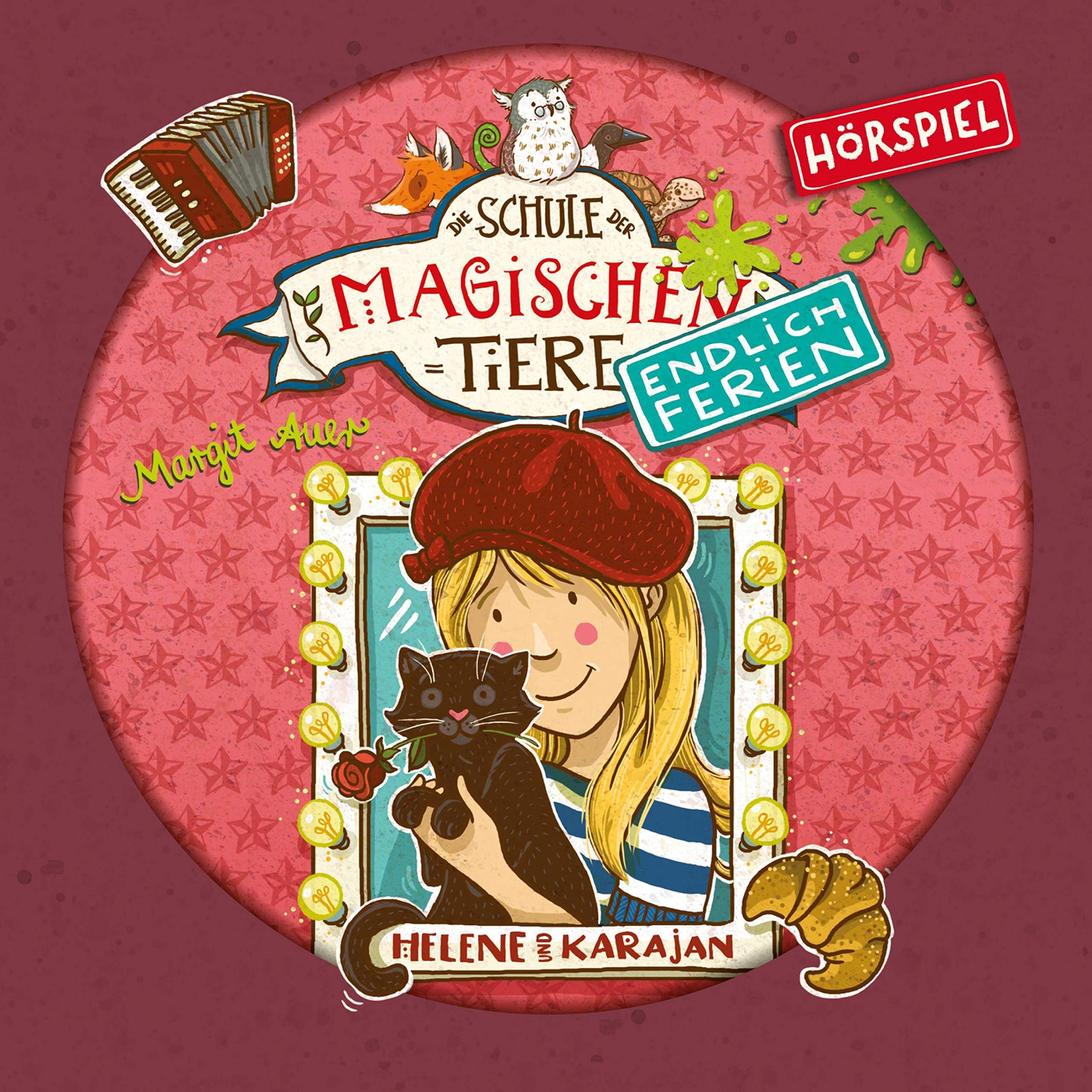 Cover art for Helene und Karajan: Die Schule der magischen Tiere - Endlich Ferien 4