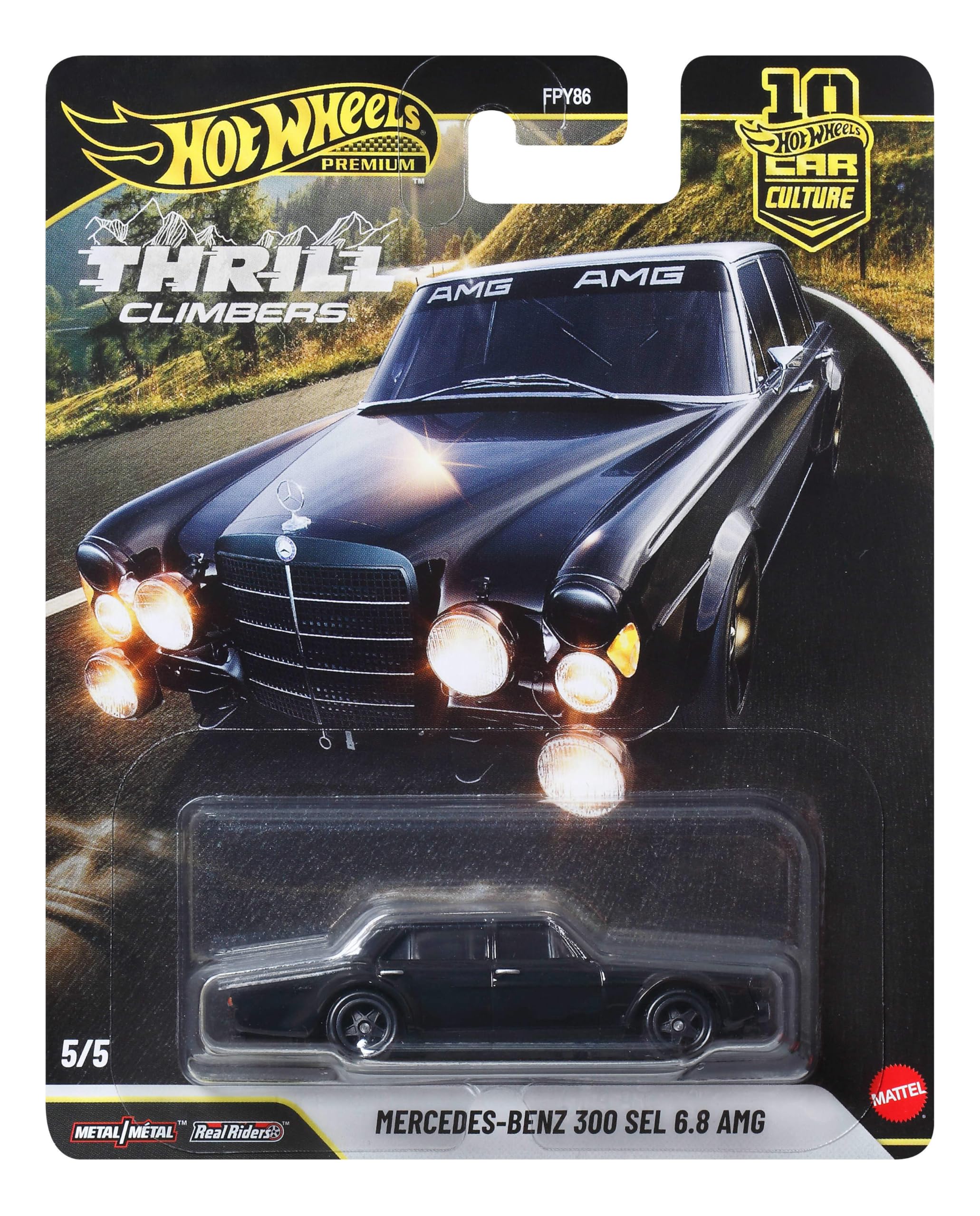 Hot Wheels ベンツ　300SEL 4台セット Amazon.com: Hot Wheels Premium Car Culture Mercedes-Benz 300 SEL
