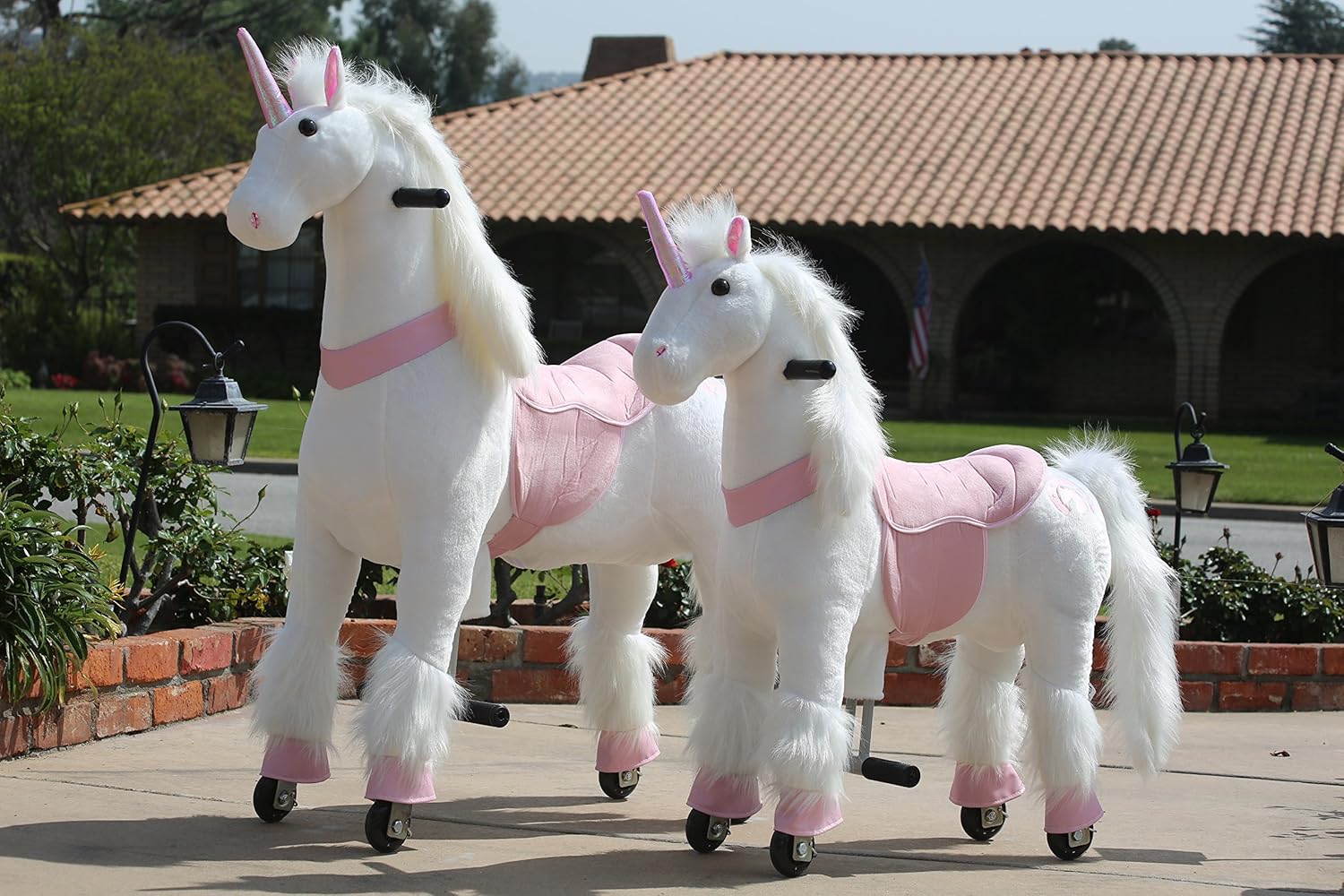 Medallion Ride On Unicorn For Year Old MEDALLION Walking Ride On