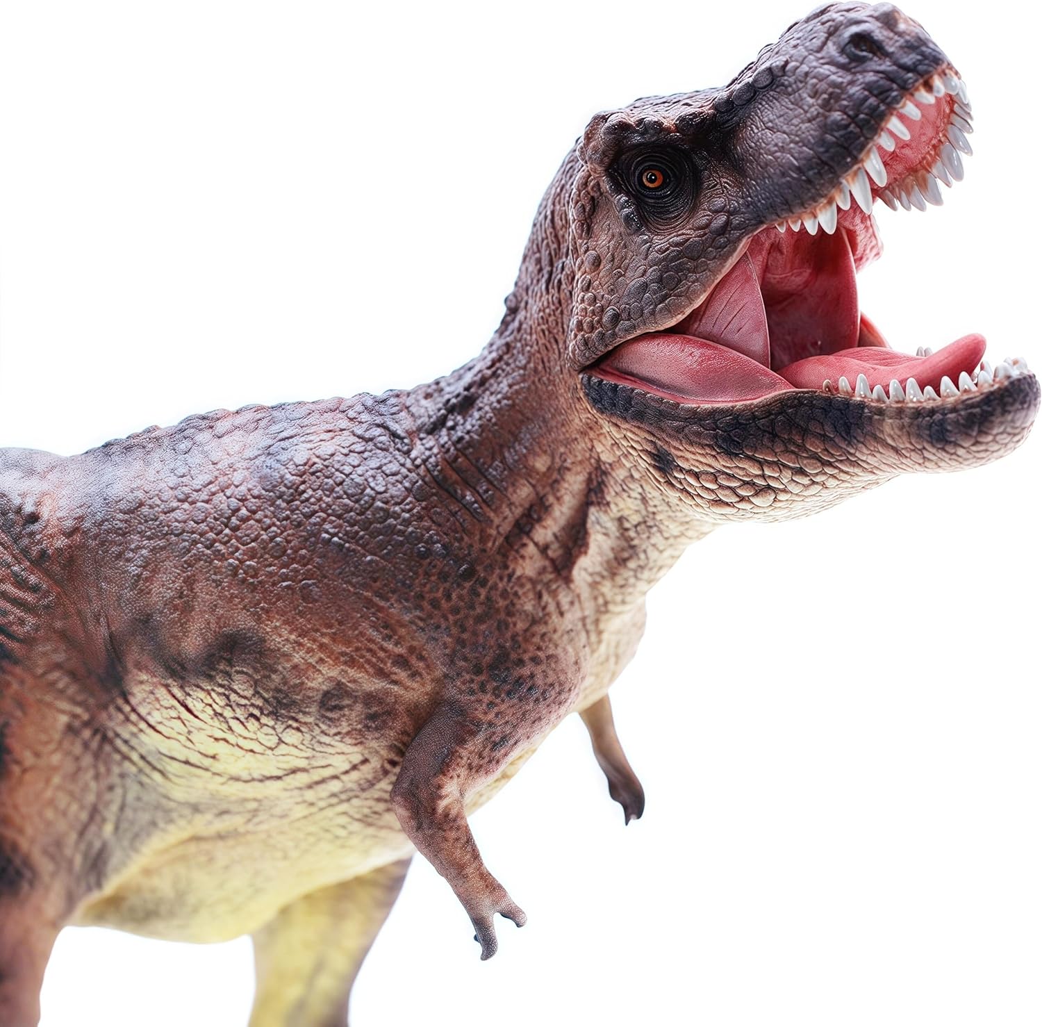 Gemini&Genius Tyrannosaurus Rex Action Figure Toy, T-Rex Dinosaur with Moveable Jaw, Beautiful and Accurate Sculptures of Dino Toy Figure, Perfect for Gift, Collection, Display & Play for Kids