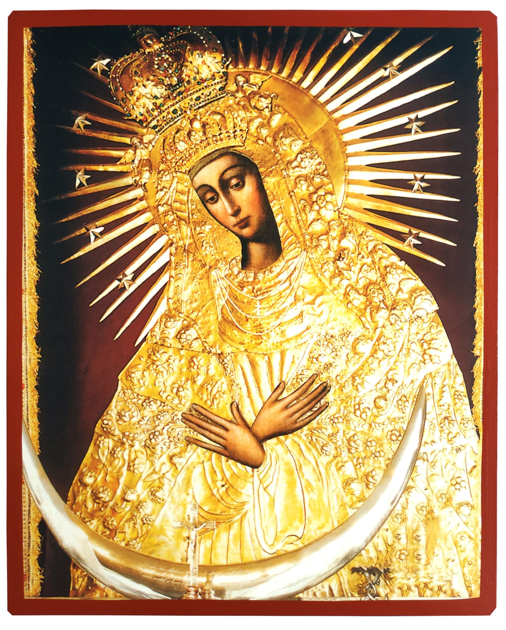 OUR LADY OF THE GATE OF DAWN - Greek Byzantine Orthodox Icon