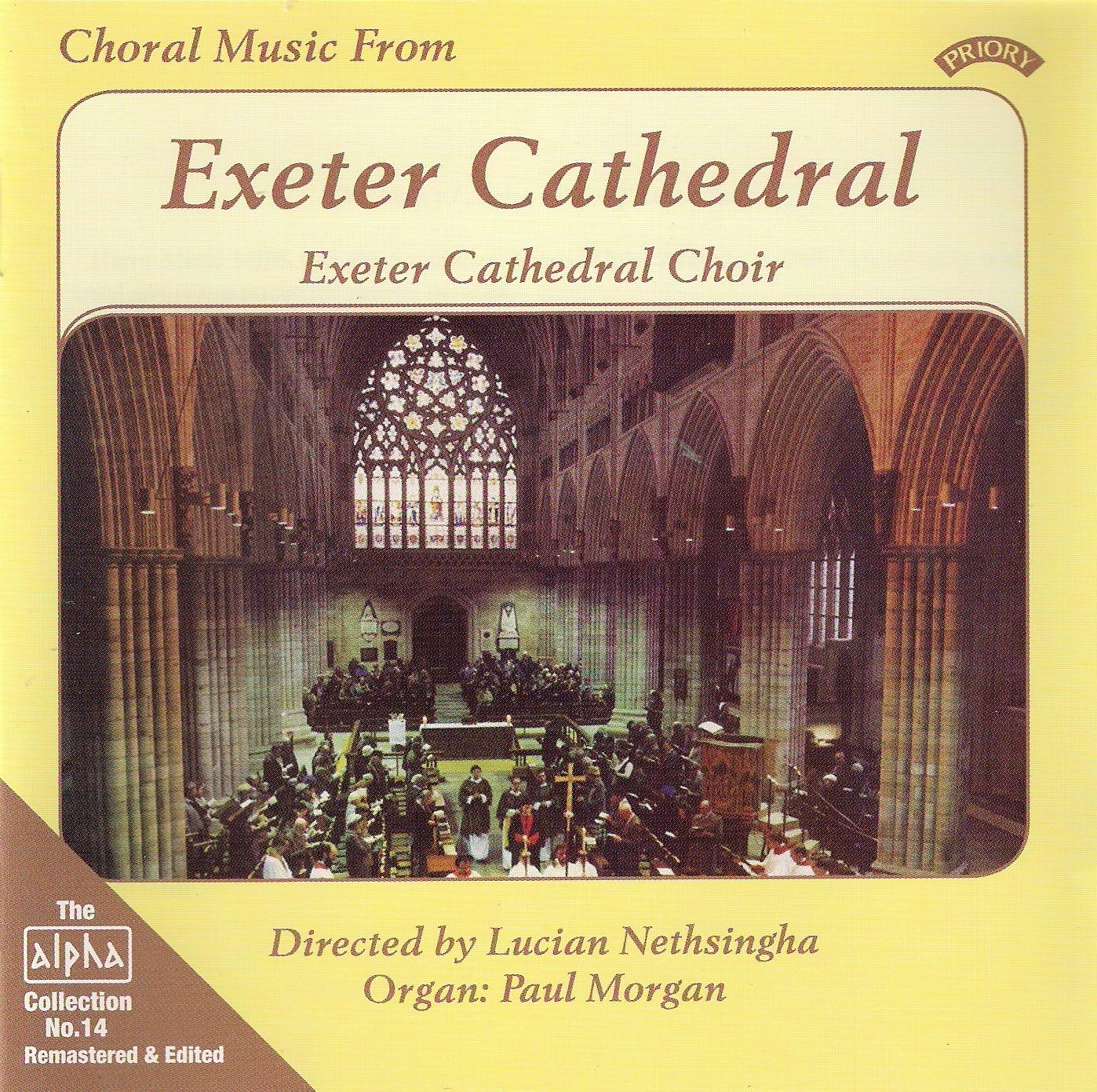 Choral Music From Exeter Cathedral: Amazon.co.uk: CDs & Vinyl