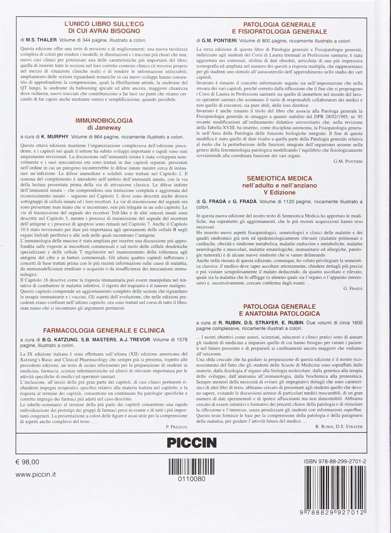 Medicina di laboratorio. Logica e patologia clinica
