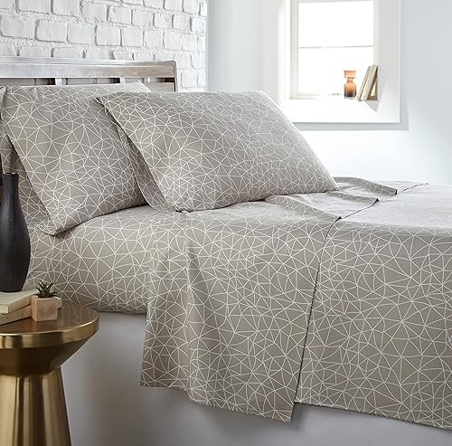 Miniatura 46 de Southshore Fine Living, Inc. Colección Perfect Paisley, juego de sábanas de 4 piezas para cama tamaño king con bolsillo extra profundo, sábana Azul