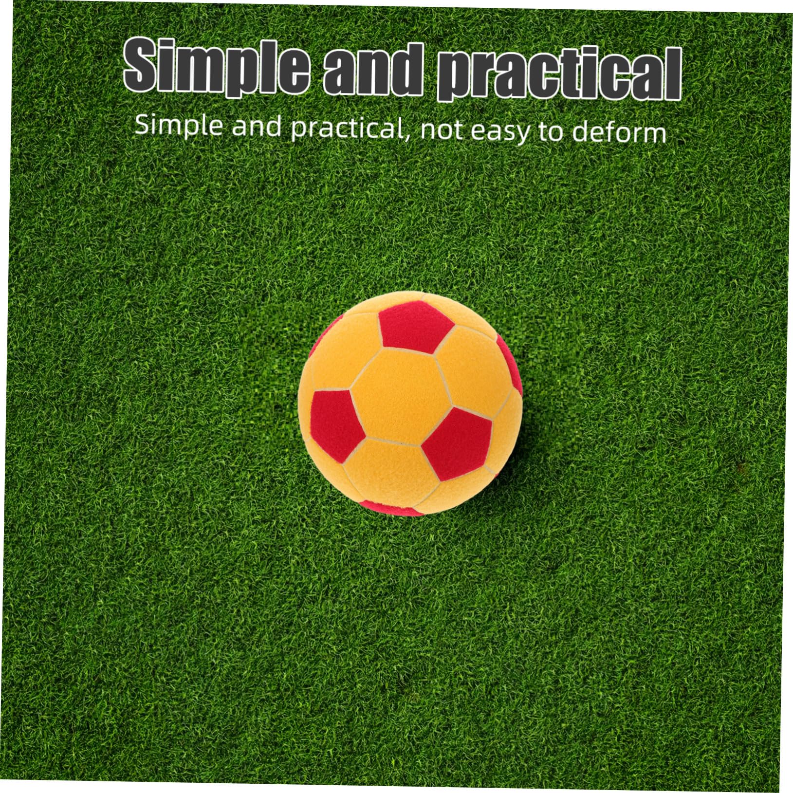 GALPADA Pelota de Fútbol Adhesiva de Fieltro Portátil para Entrenamiento al Aire Interactivo de Puntería y Control con Balón para Principiantes