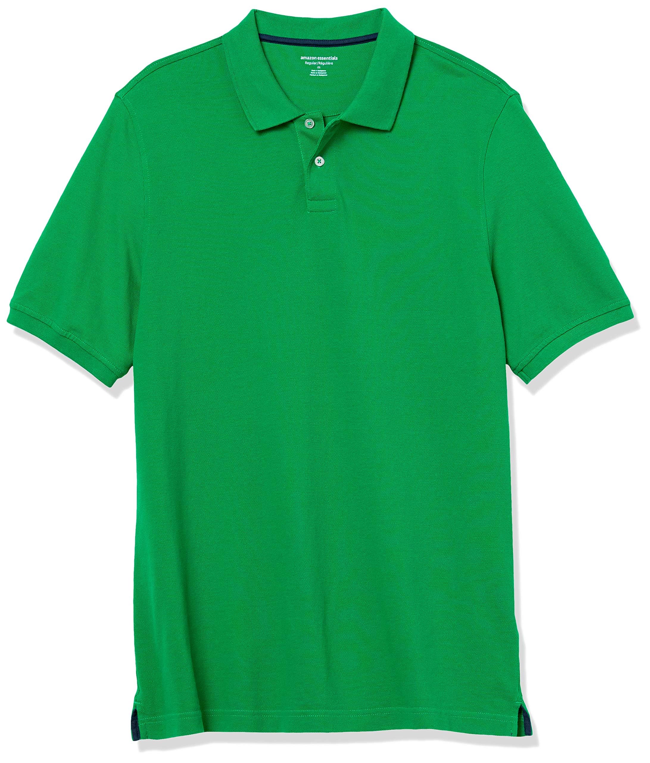 Amazon Essentials Men's Regular-Fit Cotton Pique Polo Shirt