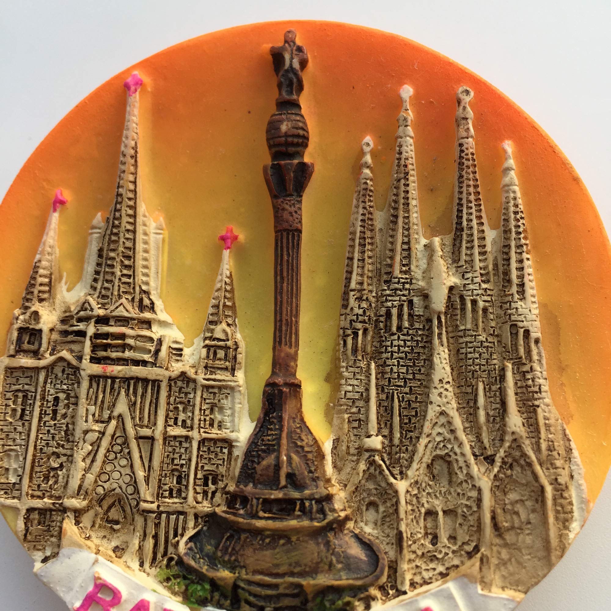 Magnete Frigorifero 3D Sagrada Familia Barcellona - Souvenir