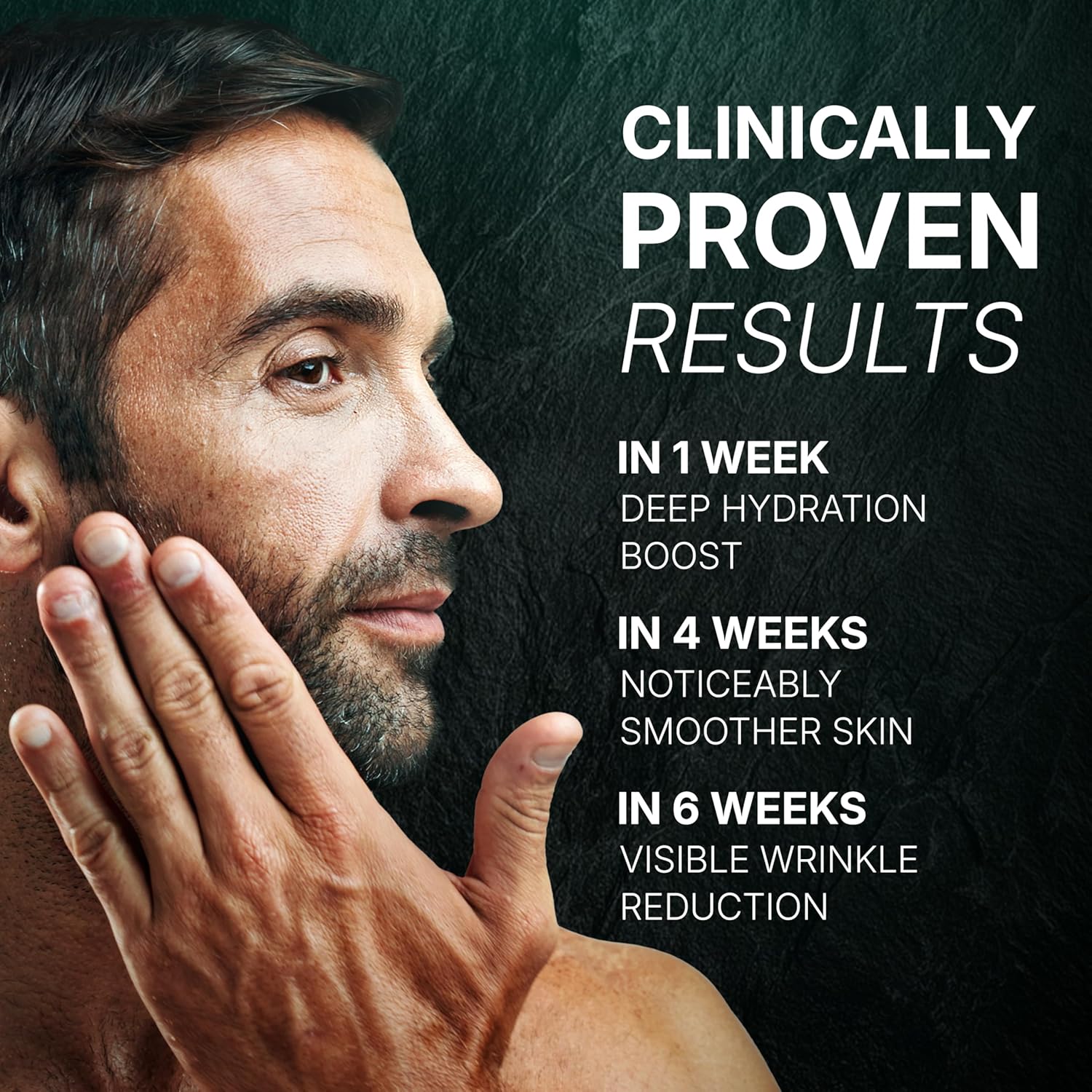 Abera Men Retinol Serum, Anti-Aging Serum For Face, Reduces Dark Spots, Melasma, Wrinkles & Eye Bags, Hydrating and Moisturizing Formula for Men with Niacinamide & Retinyl (1.06 Fl. Oz)