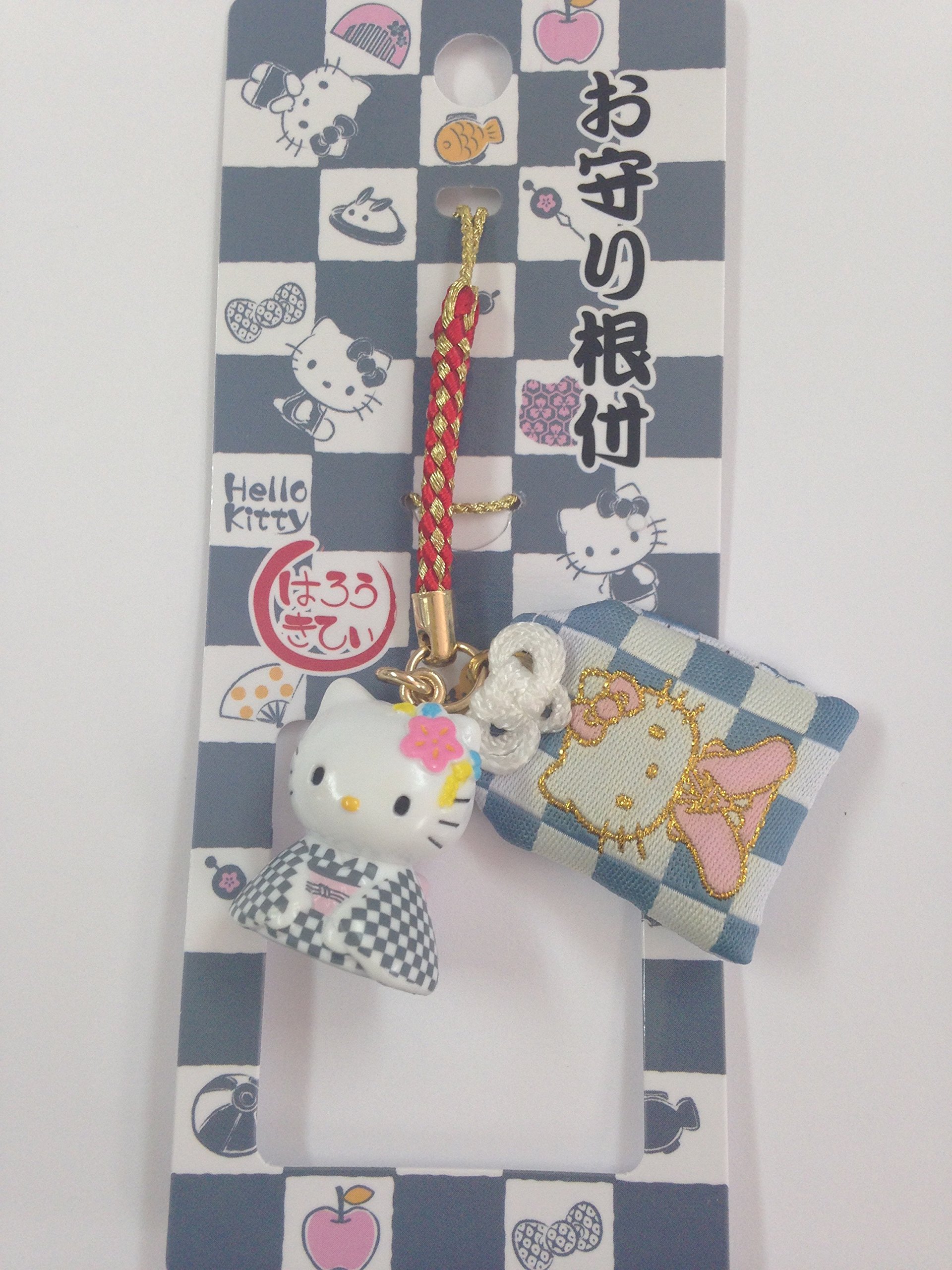 【送込】新品☆ハローキティ　根付け　ストラップ　勝つ丼　提灯　お守り　干支　扇子 Amazon.co.jp: ビッグスター ハローキティ こうのとりキティ