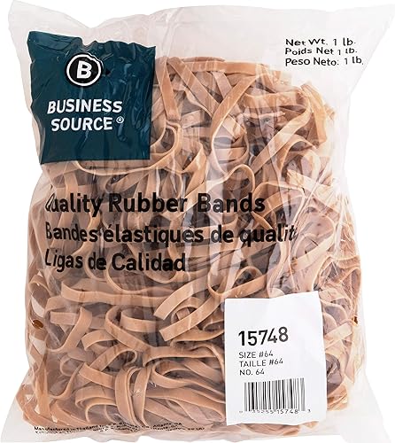 Miniatura 2 de Business Source Bandas de goma tamaño 64 (15748), crepé