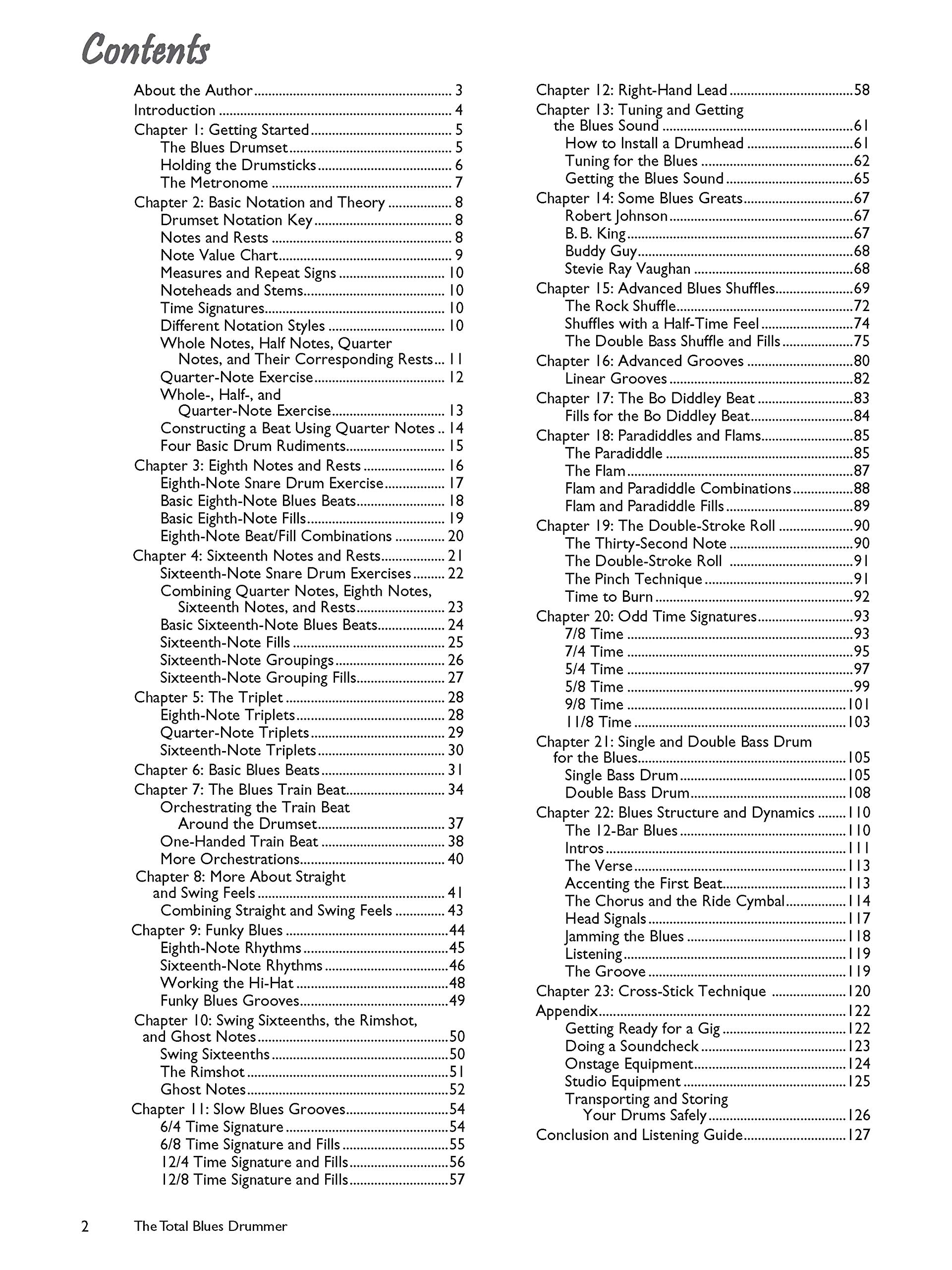 The Total Blues Drummer: A Fun and Comprehensive Overview of Blues Drumming
