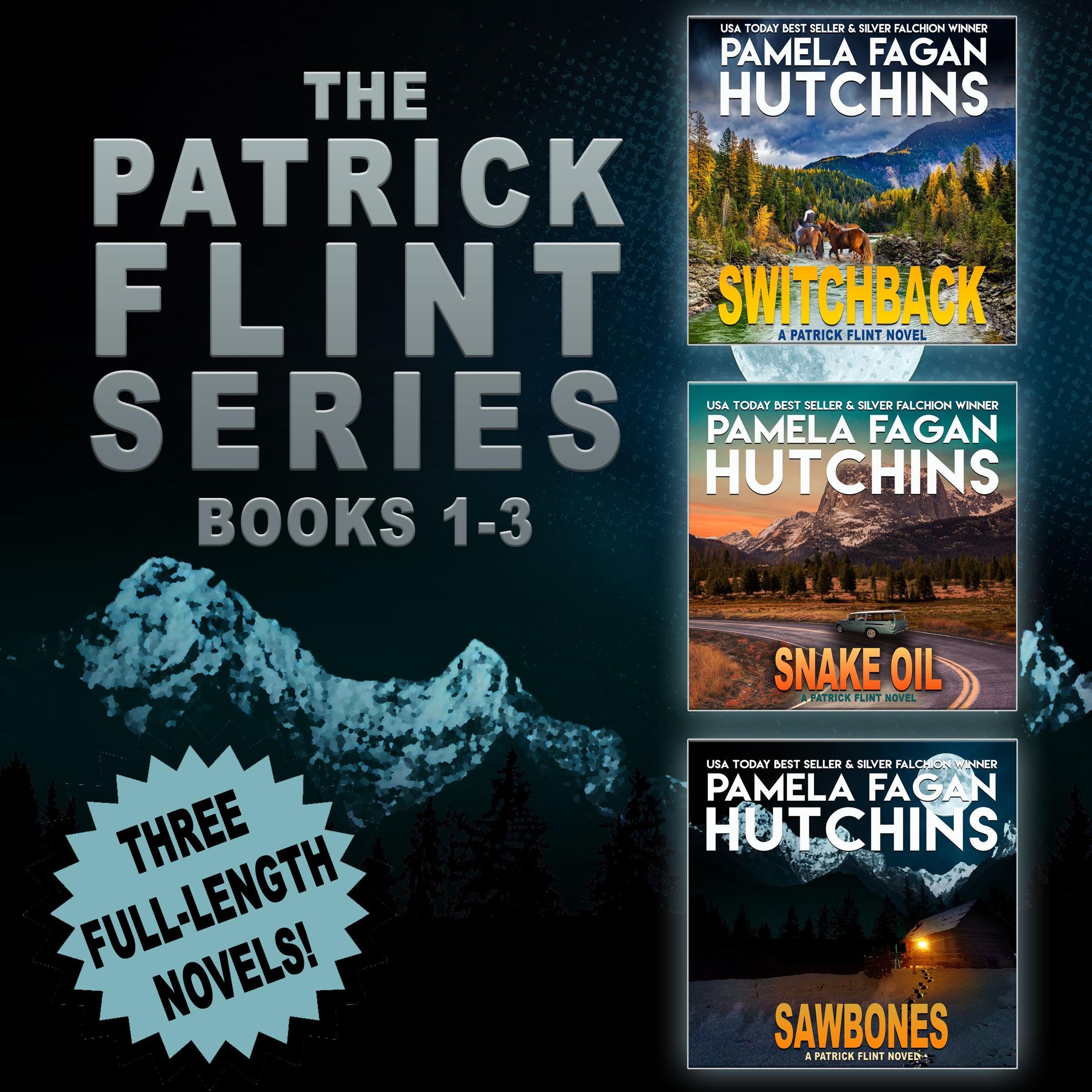 Cover art for The Patrick Flint Series: Books 1-3 Box Set