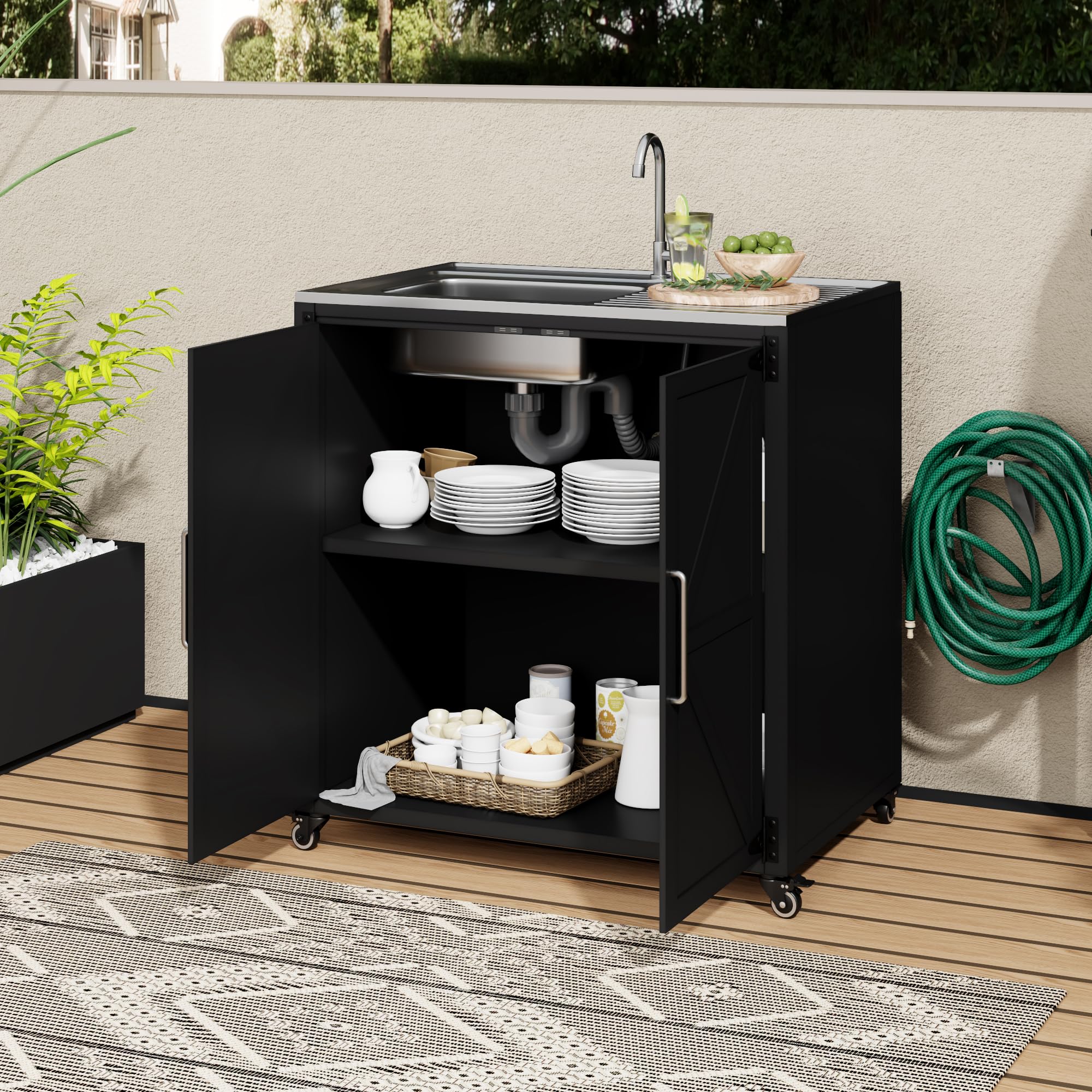 Kitchen Ideas Small Outdoor Sink Station Outdoor Kitchen Island
