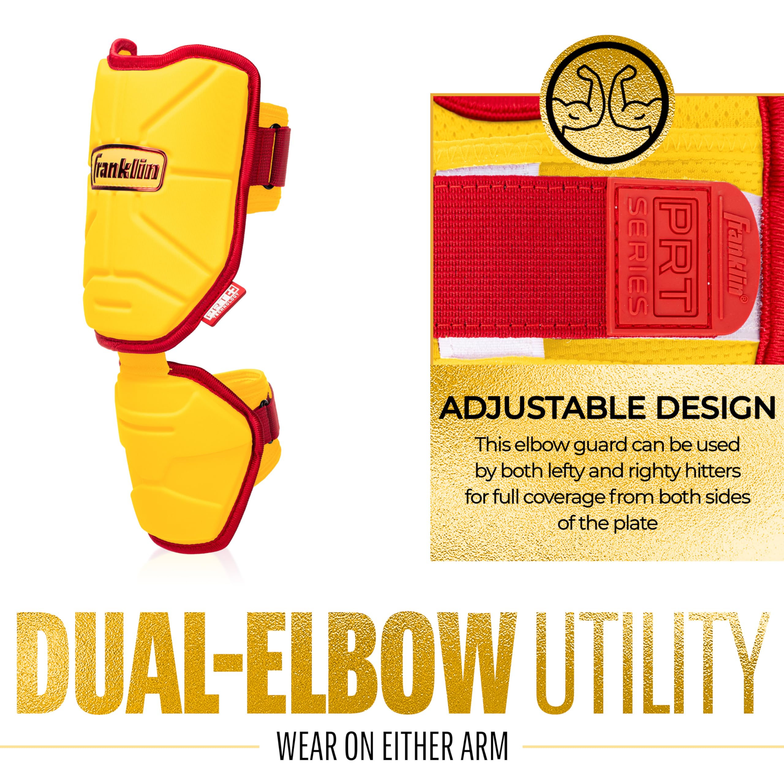 Franklin Sports PRT Series Adult Elbow Shield - PRT Series - Gomito per Adulti Unisex Adulto