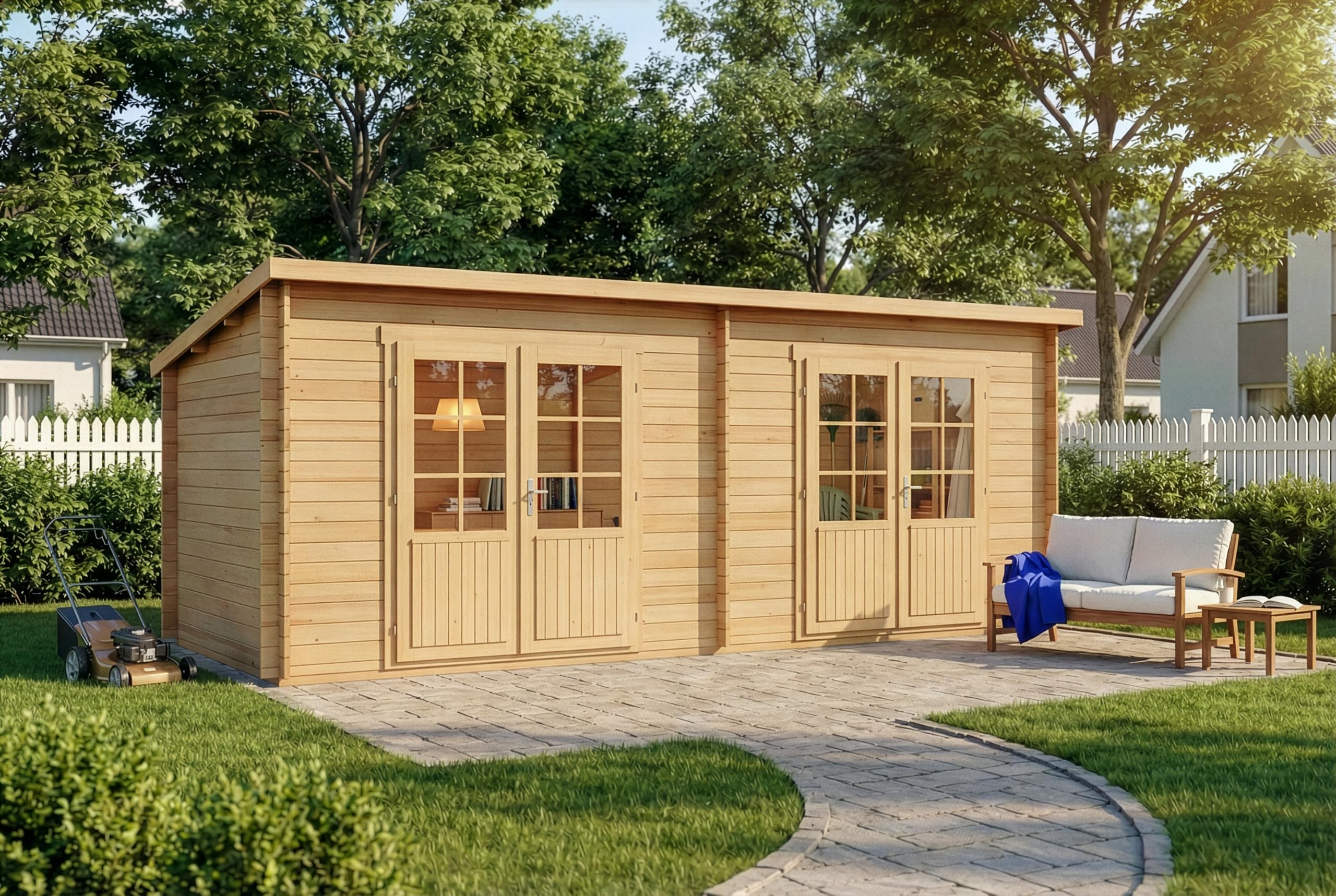 Alpholz Gartenhaus Maria Twin Gartenhaus Maria Twin