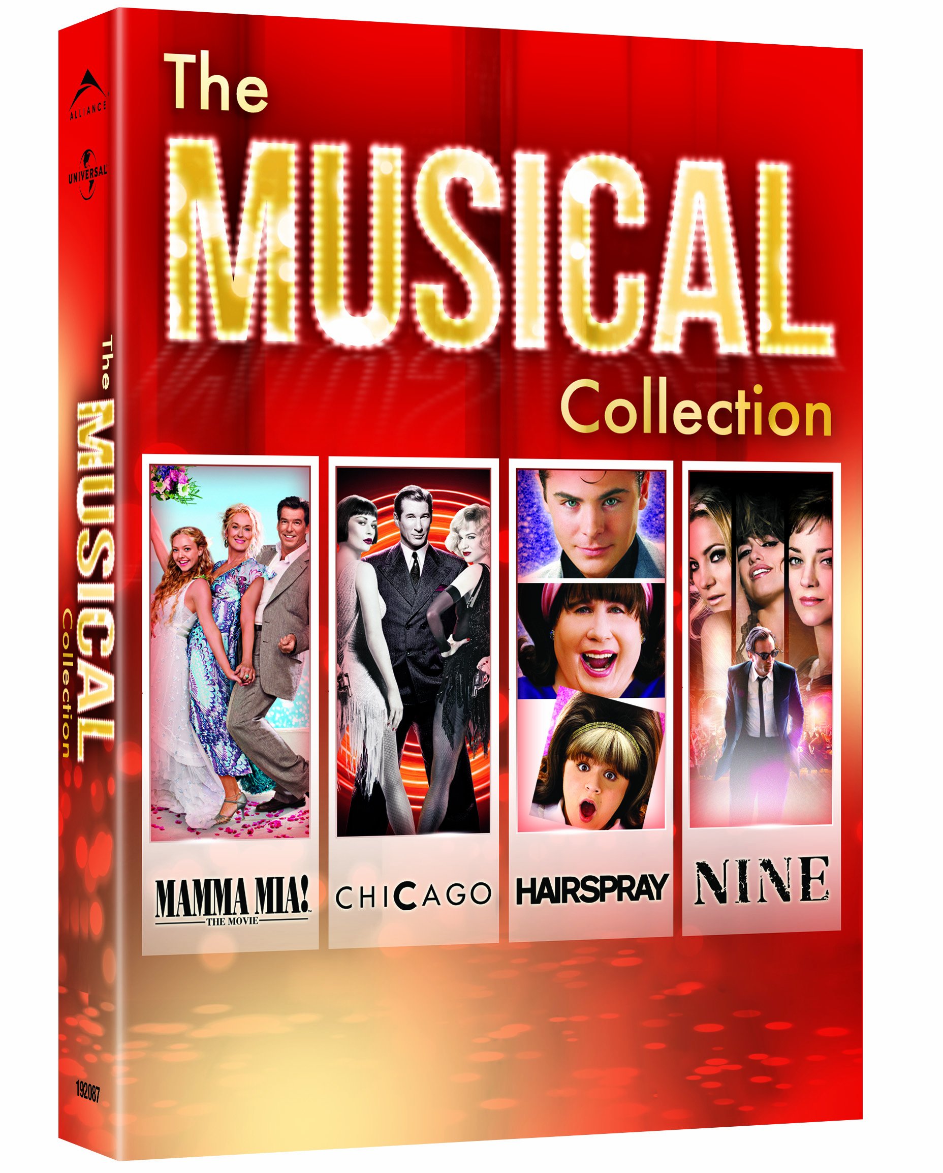 The Musical Collection (Mamma Mia!, Chicago, Hairspray, Nine) [DVD]
